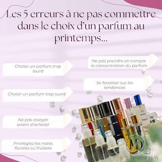 Les 5 erreurs à ne pas commettre dans le choix d&rsquo;un parfum de printemps