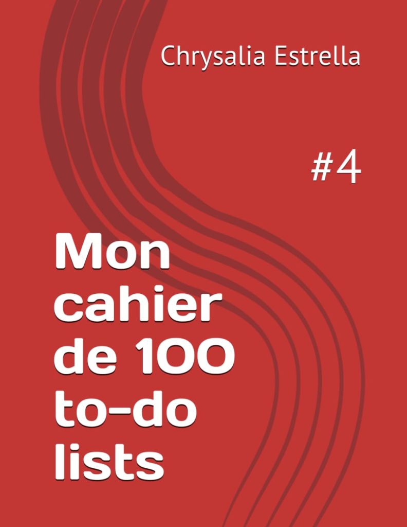 Mon cahier de 100 to-do lists: #4